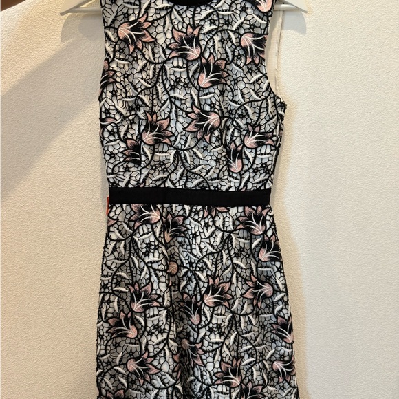 Self-Portrait Dresses & Skirts - Self-Portrait Black and Pink Floral Lace Kids Dress